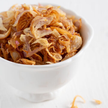 crispy shallots